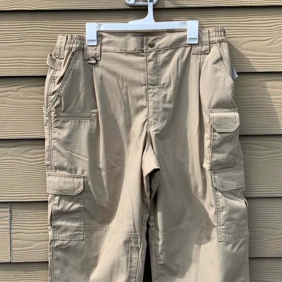 5.11 Tactical Men New Taclite Pro Pants Ripstop Performance Cargo Tan 7427 38 30 - Picture 4 of 14